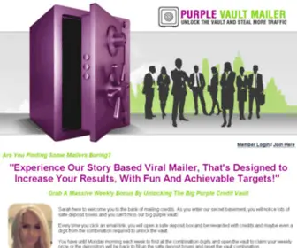 Purplevaultmailer.com(Dit domein kan te koop zijn) Screenshot