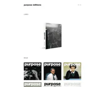 Purpose.fr(éditions) Screenshot