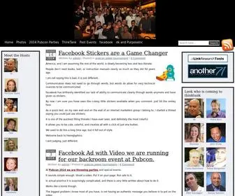 Purposeinc.com(Purpose inc internet events and marketing) Screenshot