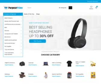 Purposeprime.com(Shop Best Selling Deals At Low Cost & Saves Your Time & Money) Screenshot