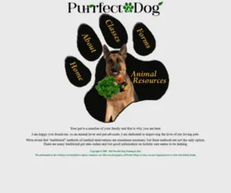 Purrfectdogtraining.com(Purrfect Dog) Screenshot