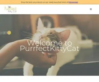 Purrfectkittycat.com(Reviews on Best Products for Cats) Screenshot