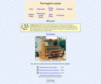 Purringtonlooms.com(Purrington Looms) Screenshot