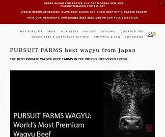 Pursuitfarms.com(Renowned Chef Erik Sun) Screenshot