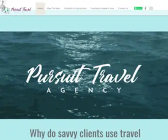 Pursuittravelagency.com(Pursuit Travel Agency) Screenshot