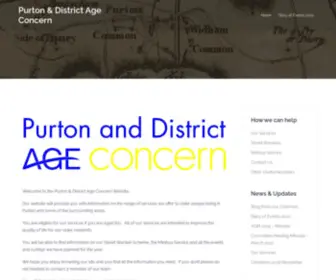 Purtonageconcern.com(Helping make life easier) Screenshot