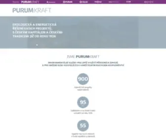 Purumkraft.cz(PURUM KRAFT) Screenshot