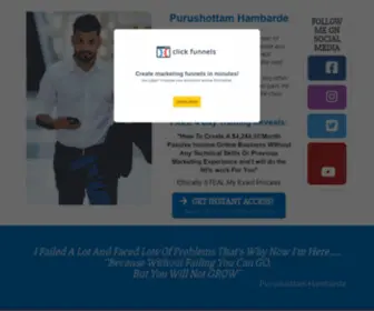 Purushottamhambarde.com(Coach Easily) Screenshot