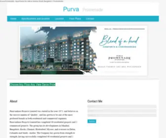 Purvapromenade.net(Purva Promenade) Screenshot