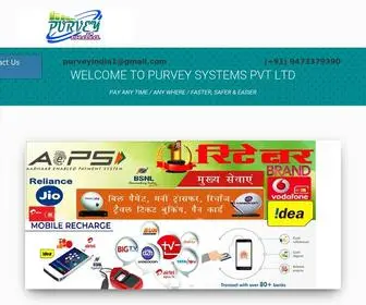 Purveyindia.com(Your Panel) Screenshot