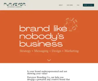 Purveyorbranding.com(Purveyor Branding Company) Screenshot