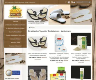 Purvida.de(Natürliche und basische Produkte online bestellen bei Purvida) Screenshot