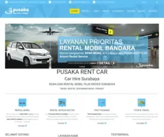 Pusakarentcar.com(Pusaka Rent Car) Screenshot