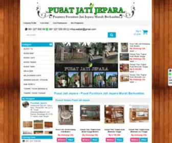 Pusatjatijepara.com(Pusat Jati Jepara) Screenshot