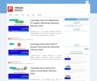 Pusatkerja2.com(Lowongan Kerja (Loker) 2024) Screenshot