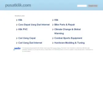 Pusatklik.com(Jaringan Pay Per Click Indonesia Terbaik) Screenshot