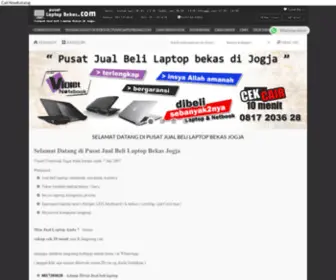 Pusatlaptopbekas.com(Pusat Jual Beli Laptop Bekas Jogja Magelang Solo) Screenshot