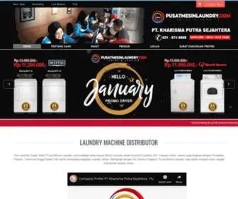 Pusatmesinlaundry.com(Pusat Mesin Laundry) Screenshot