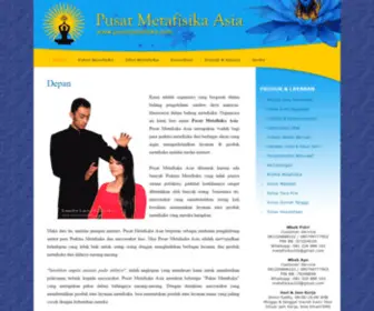 Pusatmetafisika.com(Pusat Metafisika Asia (PMA)) Screenshot