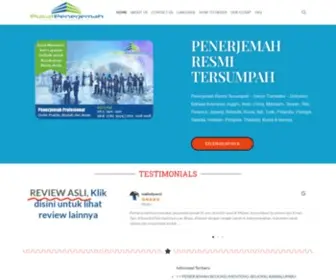 Pusatpenerjemah.co.id(Penerjemah Bahasa Tersumpah Dan Terpercaya) Screenshot