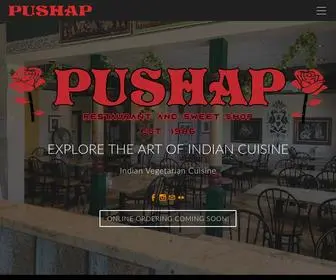 Pushaprestaurant.ca(Pushaprestaurant) Screenshot