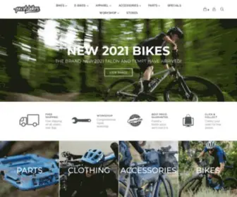 Pushbikes.co.nz(Pushbikes) Screenshot