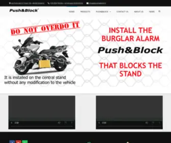 Pusheblock.it(Antifurto scooter e moto) Screenshot