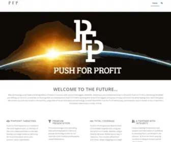 Pushforprofit.com(PushForProfit) Screenshot