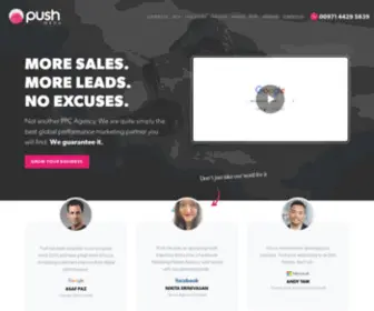 Pushgroup.ae(Push Group) Screenshot