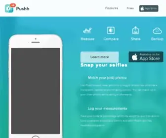 Pushh.co(A better way to track your fitness progress) Screenshot