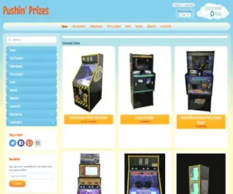 Pushinprizes.com Screenshot