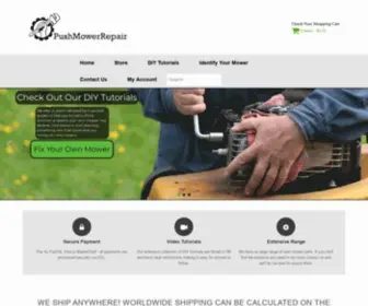 Pushmowerrepair.com.au(DIY tutorials) Screenshot