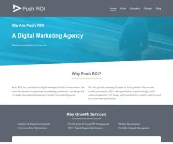 Pushroi.com(Push ROI) Screenshot