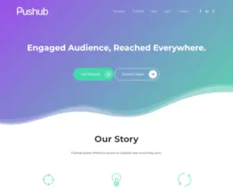 Pushub.net(PusHub is a leading self) Screenshot