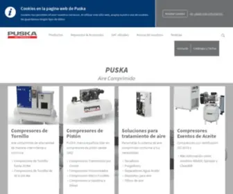 Puska.com(PUSKA aire comprimido) Screenshot