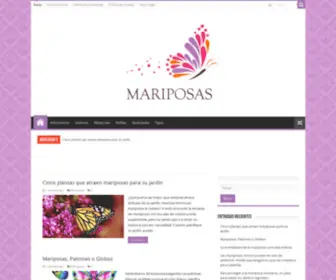 Pussmoth.com(Polillas y mariposas) Screenshot