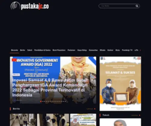 Pustakajc.co(Berita Politik Pemerintahan Sosial Ekonomi Budaya dari Jawa Timur untuk Indonesia) Screenshot