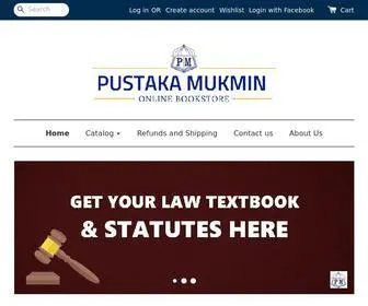 Pustakamukminkl.com.my(Pustaka Mukmin KL) Screenshot
