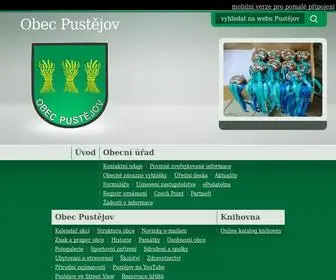 Pustejov.cz(Pustějov) Screenshot