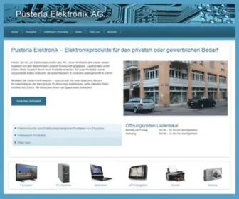 Pusterla.ch(Pusterla Elektronik AG) Screenshot
