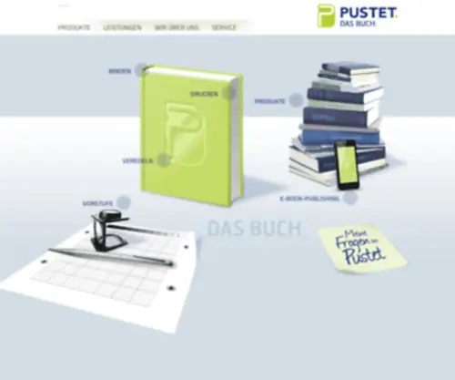 Pustet-Druck.de(Pustet Druck) Screenshot