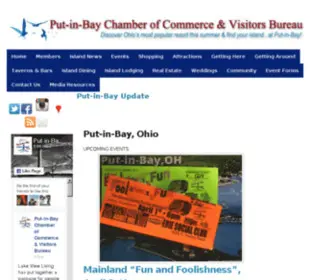 Put-IN-Bay.com(Put-in-Bay Ohio) Screenshot