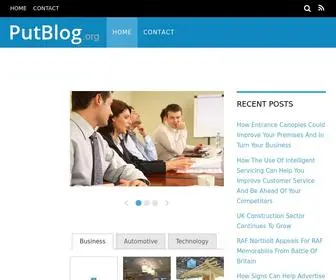 Putblog.org(Put Blog) Screenshot