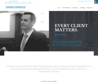 Putclientsfirst.com(Glassman & Zissimopulos) Screenshot