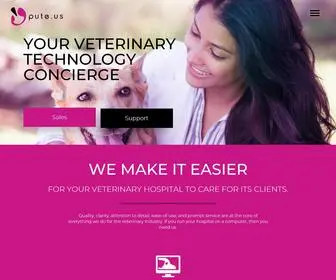 Pute.us(Your veterinary technology concierge) Screenshot
