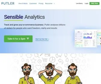 Putler.com(Multichannel eCommerce Analytics tool) Screenshot