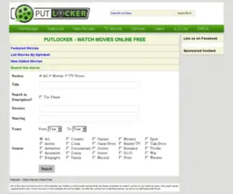Putlocker.bz(Putlocker) Screenshot