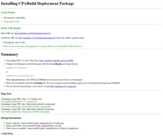Putlockers.cf(Installing CPABuild) Screenshot