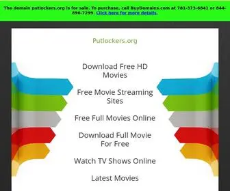 Putlockers.org(Putlockers) Screenshot