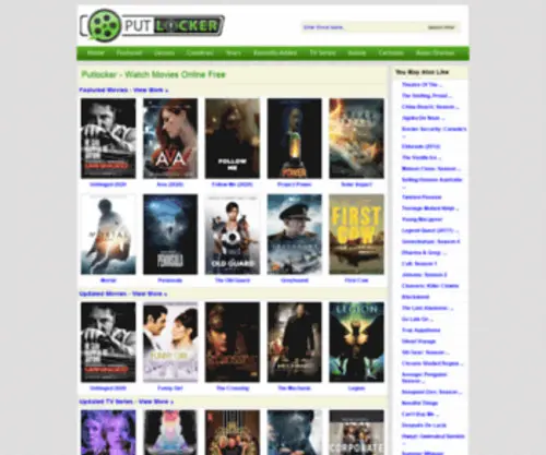 Putlockertv.ist(Putlocker) Screenshot